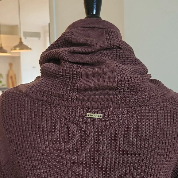 || PRANA || sweater, dress, mini, cowl neck, tunic, long sleeves, size small - Picture 4 of 6